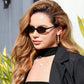 商品图片 39 | B0DMN6519L | FEISEDY Retro Oval Cat Eye Sunglasses for Women 90s Narrow Lightweight Shades Y2k Trendy Sunnies B0257