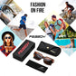 商品图片 7 | B0CWH35L5W | FEISEDY Square Fashion Sunglasses for Men Women Trendy Chunky Rectangle Sun Glasses Designer Style Shades B0107