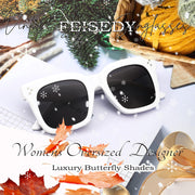 ÉÌƷͼƬ 11 | B07Q31N6CH | FEISEDY Vintage Butterfly Sunglasses Designer Luxury Sun Glasses B2486