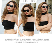 ÉÌƷͼƬ 65 | B09KC567VY | FEISEDY Womens Polarized Sunglasses UV400 Anti Glare Fashion Shades
