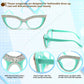 商品图片 26 | B0BLH5NHK8 | FEISEDY Diamond Blue Light Blocking Glasses Cat Eye Rhinestone Women Oversized Anti Eyestrain Computer Glasses Frame B2358