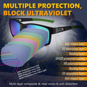 ÉÌƷͼƬ 3 | B0B2RDWVNL | FEISEDY Polarized Sunglasses Men Women Driving Cycling Running Golf Sports Glasses Lightweight TR90 Frame B2915