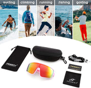 ÉÌƷͼƬ 47 | B0C785JPH3 | FEISEDY Sports Sunglasses, Polarized Oversized Shield for Women Men Youth, Baseball Cycling Running Outdoor Visor B2988