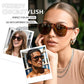商品图片 23 | B0GXMV1N2N | FEISEDY Retro Aviator Sunglasses for Women Men Square Sunnies 70s Pilot Style Lightweight UV400 Shades B0421