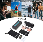 ÉÌƷͼƬ 5 | B09Y8T9BLR | FEISEDY Men Sunglasses, Driving Photochromic Polarized Sunglasses, Outdoor Sport Cycling Fishing UV400 B1062