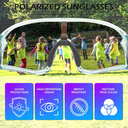 ÉÌƷͼƬ 52 | B0D73JNPNN | FEISEDY Kids Sunglasses Polarized Youth Baseball Sunglasses Sports Cycling Glasses for Boys Girls Age 4-8 B0183