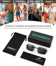 ÉÌƷͼƬ 7 | B0GX6FSM23 | FEISEDY Retro Rimless Rectangle Y2K Tinted Sunglasses for Women Men B0423