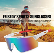 ÉÌƷͼƬ 13 | B0CBRSHNT3 | FEISEDY Sports Sunglasses for Men and Women, UV400 Protection Cycling Goggles Golf Baseball Driving Fishing B0022