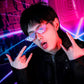 商品图片 12 | B09SCSCKL3 | FEISEDY 2PACK Thug Life Sunglasses Funny Pixelated Mosaic Gamer Glasses Party Disco Cool B2876-F2