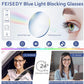 商品图片 4 | B0CY2LFJP7 | FEISEDY Blue Light Blocking Glasses Women Men Square Computer Lightweight Pilot Glasses Anti Eyestrain & UV Glare B0141