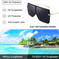 商品图片 12 | B097CVFDZT | FEISEDY Flat Top Oversized Shield Sunglasses Women Men Square Fashion Rimless Shades UV400 B2784