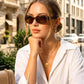 商品图片 22 | B0FZT6D16L | FEISEDY Women's Polarized Sunglasses Wrap Around Rhinestone Design Fashion Sunnies UV400 Protection B1091