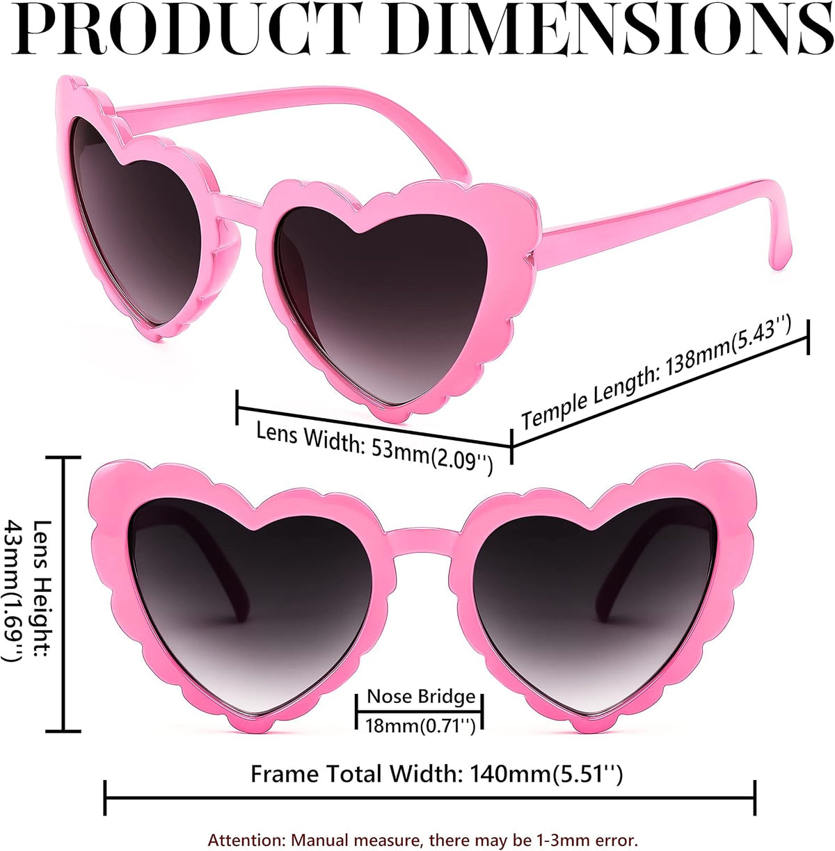 ÉÌƷͼƬ 21 | B0B8R3G4T8 | FEISEDY Love Heart Shaped Sunglasses for Women Trendy Retro Cat Eye Mod Style Stylish Glasses B2336