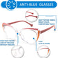 商品图片 19 | B0CGNLZQFZ | FEISEDY Women Cateye Blue Light Blocking Glasses Fake Nerd Clear Computer Eyewear TR Fashion Frame B0040