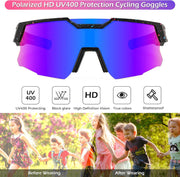 ÉÌƷͼƬ 40 | B0CCJ9N8C5 | FEISEDY Kids Sports Sunglasses UV400 for Youth, Ages 8-16 B0048
