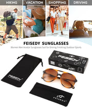 ÉÌƷͼƬ 26 | B0C27PGFFJ | FEISEDY Retro Aviator Sunglasses Women Men Classic Square Shades Trendy Sun Glasses UV400 Protection B2394