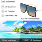 商品图片 19 | B097CVFDZT | FEISEDY Flat Top Oversized Shield Sunglasses Women Men Square Fashion Rimless Shades UV400 B2784