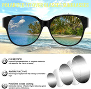 ÉÌƷͼƬ 20 | B0FRRPPHRW | FEISEDY Fit Over Glasses Polarized Sunglasses, UV400 Protection for Driving & Outdoor Activities B0328