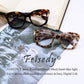 商品图片 26 | B082SVW71F | FEISEDY Retro Reading Glasses Thick Square Big Frame Blue Light Blocking Lens Anti Glare Digital Eyestrain B2534