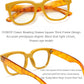 商品图片 30 | B0DBQFZT73 | FEISEDY Retro Square Thick Big Frame Blue Light Blocking Reading Glasses Anti Glare Digital Eyestrain Reader B2523