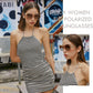 商品图片 35 | B0BJ71VZCB | FEISEDY Women's Fashion Sunglasses, Oversized Square Frame with Pearl Sparkling, Polarized UV Protection B2821