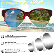 ÉÌƷͼƬ 34 | B0FRRPPHRW | FEISEDY Fit Over Glasses Polarized Sunglasses, UV400 Protection for Driving & Outdoor Activities B0328