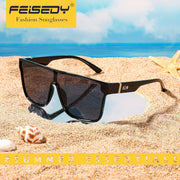 ÉÌƷͼƬ 59 | B0B2836HD6 | FEISEDY Sunglasses for Women Men, Fashion Mirrored Single Lens Shades