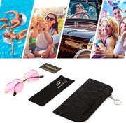 ÉÌƷͼƬ 63 | B0BP6HX1R6 | FEISEDY Polarized Heart Sunglasses Women Men Metal Frame Cute Lovely Glasses UV400 Protection B2375