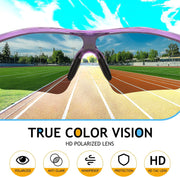 ÉÌƷͼƬ 21 | B07JZ18KMZ | FEISEDY Kids Polarized Sports Sunglasses, TR90 UV400 Baseball Cycling