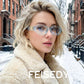 商品图片 18 | B0G34Q5S98 | FEISEDY Retro Trendy Narrow Blue Light Glasses for Women Men B0316 | Vintage 90s Small Square Eyeglasses,Blue Light Blocking