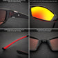 商品图片 54 | B09CT4VMCM | FEISEDY Classic Men Polarized Sports Sunglasses Night Driving Yellow Lenses Cycling Fishing Driving Glasses B2674