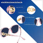 商品图片 27 | B0BJ71VZCB | FEISEDY Women's Fashion Sunglasses, Oversized Square Frame with Pearl Sparkling, Polarized UV Protection B2821
