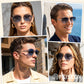 商品图片 23 | B0H4QPVJY6 | FEISEDY Retro Aviator Sunglasses for Women Men UV400 Shades B0409