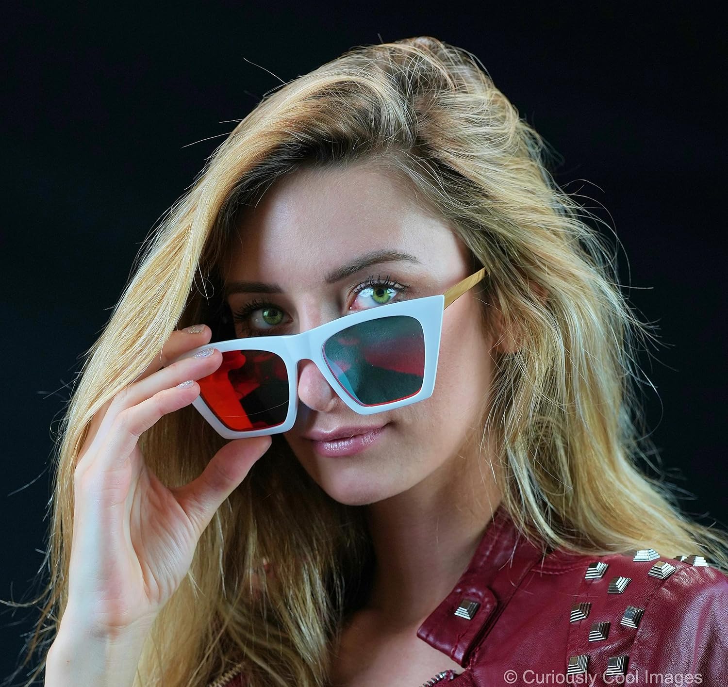 商品图片 16 | B08R8QL6DQ | FEISEDY Vintage Polarized Square Cat Eye Sunglasses Women Trendy Fashion Cateye Polarized Sunglasses B2692