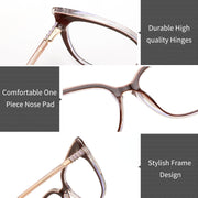 ÉÌƷͼƬ 24 | B0D5XLRPP2 | FEISEDY Cat Eye Blue Light Blocking Glasses for Women Anti Eyestrain & UV B0182