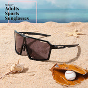 ÉÌƷͼƬ 5 | B0D2XDTT5X | FEISEDY Sports Cycling Sunglasses for Men Women, UV400 Protection Baseball Running Fishing Biking B0168