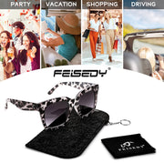 ÉÌƷͼƬ 40 | B07Q31N6CH | FEISEDY Vintage Butterfly Sunglasses Designer Luxury Sun Glasses B2486