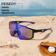 ÉÌƷͼƬ 43 | B0DTYL7JBV | FEISEDY Sports Sunglasses for Men, Women and Teens - Baseball, Biking, Cycling UV400 Protection B2388