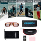 商品图片 43 | B09CT4VMCM | FEISEDY Classic Men Polarized Sports Sunglasses Night Driving Yellow Lenses Cycling Fishing Driving Glasses B2674