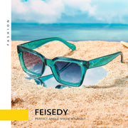 ÉÌƷͼƬ 13 | B07MNGNLNT | FEISEDY Classic Women Sunglasses Fashion Thick Square Sun Glasses B2471