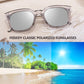 商品图片 15 | B08KXMJ9LV | FEISEDY Square Polarized Sunglasses Women Men Retro Trendy Shades UV400 Lenses B2624