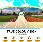 ÉÌƷͼƬ 85 | B07JZ18KMZ | FEISEDY Kids Polarized Sports Sunglasses, TR90 UV400 Baseball Cycling