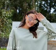 ÉÌƷͼƬ 6 | B08DY1CW9T | FEISEDY Mirrored Rimless Sunglasses One Piece Lens Reflective Sunglasses for Women Men B2647