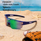 商品图片 22 | B0DBVLTVQD | FEISEDY Kids Sunglasses Youth Baseball Sun Glasses, UV400 Sports Cycling Softball Sunglasses for Adult Boys Girls B0227