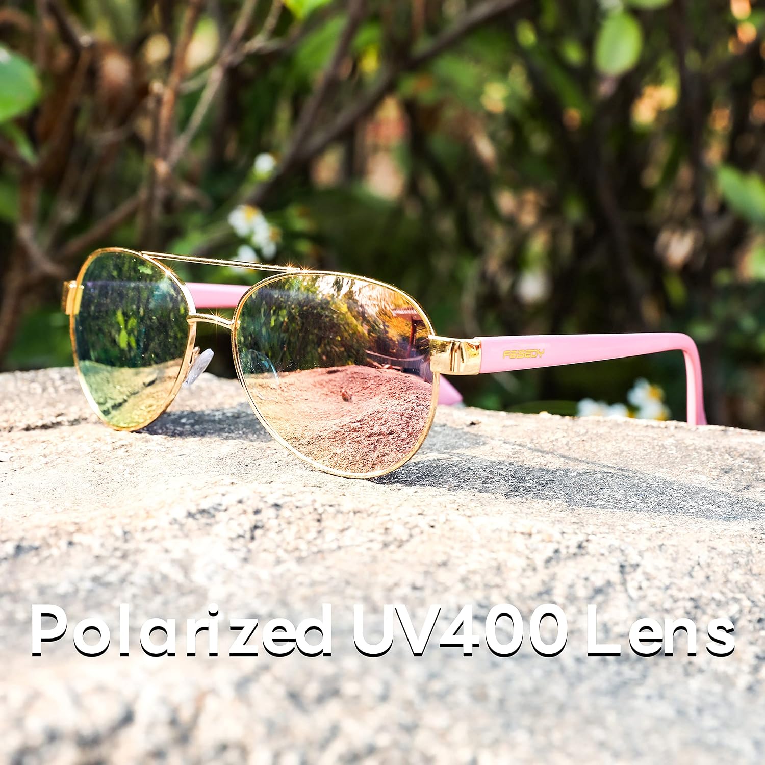 商品图片 12 | B0BXXC6Y74 | FEISEDY Classic Aviator Sunglasses for Women Pilot Polarized Sunglasses Men UV400 Protection for Driving Fishing Golf B4109