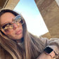 商品图片 2 | B08HVPGJW5 | FEISEDY Sunglasses Womens Trendy, Oversized Square Shades, Pearl Inlay Cat Eye Frame UV400 Protection B2625