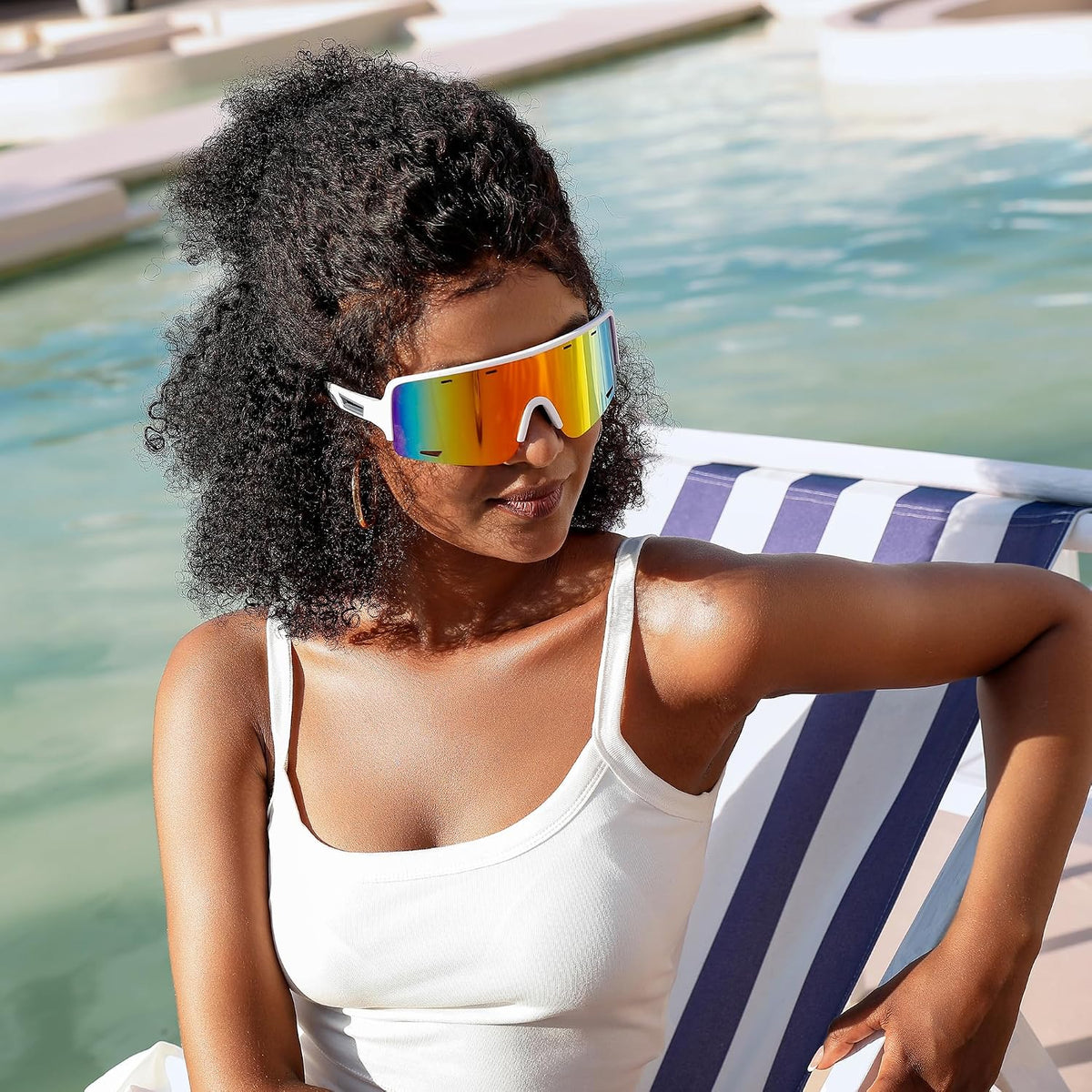 ÉÌƷͼƬ 2 | B0C6M24X4M | FEISEDY Sports Sunglasses Cycling Glasses Baseball Glasses for Youth Teens UV400 Protection B2974
