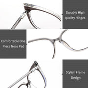 ÉÌƷͼƬ 18 | B0D5XLRPP2 | FEISEDY Cat Eye Blue Light Blocking Glasses for Women Anti Eyestrain & UV B0182