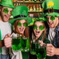商品图片 13 | B0BX63CDKK | FEISEDY St. Patrick's Day Irish Shamrock Sunglasses Lucky Green Leprechaun Costume Eyeglasses for Women Men B2369