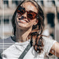商品图片 18 | B0CNCTSQ2Z | FEISEDY Trendy Polarized Sunglasses, Oversized Irregular TR Frame for Women Men, Retro Shades UV400 B0016